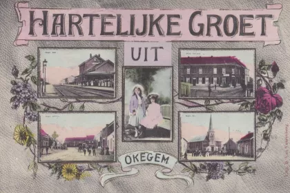 Bigger view of Postkaart Okegem